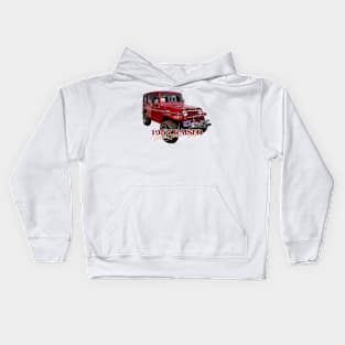 1957 Kaiser Willys Station Wagon Kids Hoodie